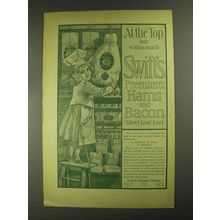 1903 Swift's Premium Hams and Bacon Ad - At the Top