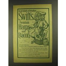 1903 Swift's Premium Hams and Bacon Ad - All Weather