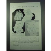 1953 Crane's Fine Papers Ad - For Your Paper Trousseau