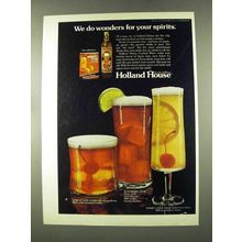 1973 Holland House Cocktail Mixes Ad - We Do Wonders