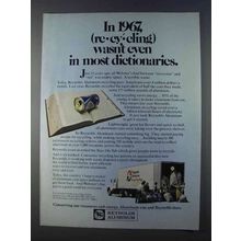 1980 Reynolds Aluminum Ad - Recycling in Dictionaries