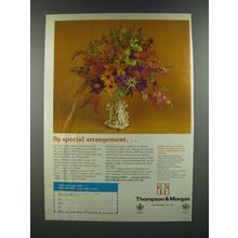 1986 Thompson & Morgan Ad - By Special Arrangement