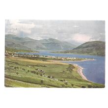 LOCH BROOM, ULLAPOOL, ROSS-SHIRE, used postcard 1962 postmark J. B White =