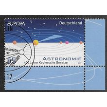GER 2009 €0.55 'EUROPA - ASTRONOMY' (CORNER MARGIN) FINE USED (EBID54-020)