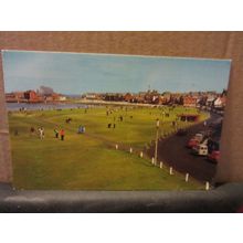 PUTTING GREENS , NORTH BERWICK, SCOTLAND used postcard Colourmaster .1981 pm =