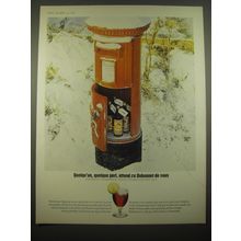 1966 Dubonnet Aperitif Ad - Quelqu'un, quelque part, attend ce Dubonnet de vous