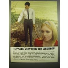 1966 Imperial Chemical Industries Terylene Ad - Terylene very okay for ceremony