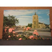 ST PETER MANCROFT CHURCH, NORWICH, NORFOLK. used postcard by Jarrold 1987 pm =