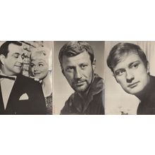Polish Actor Film Hollywood Old Photo 3x Trading Card s