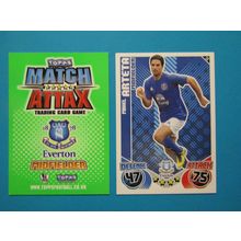 136. Mikel Arteta - Everton - Match Attax 2010/11 Football Card EF1