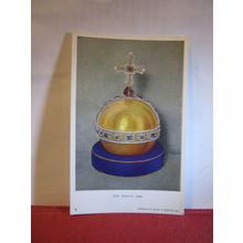 THE KING'S ORB unused vintage postcard =