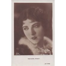 Marcella Albani Italian Vintage Film Actress Writer RPC German Postcard