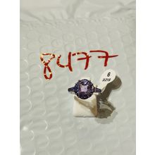 NWT Ring Bomb Party Sz9 RBP Brilliant Purple Rhodium P Band Costume Jewelry