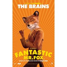 Fantastic Mr. Fox (2009)_3 Movie Film Poster Canvas iconic design