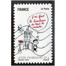 FRA 2009 (56c) 'SOURIRES -J'AI FAIT ' FINE USED (EBID11028)
