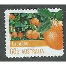 AUS 2012 60c (S/A) 'FARMING - ORANGES' (PERF 11) FINE USED (EBID36-409)