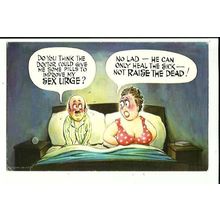 BAMFORTH COMIC "Raise The Dead" Postcard (No.217)