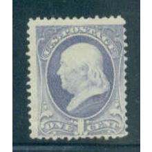 156 1c Benjamin Franklin Average Plus MLH C1150