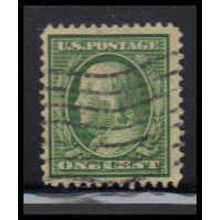Used 374 1c Benjamin Franklin Fine K2804