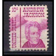 Used 1286 10c Andrew Jackson Fine KA6092