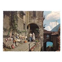 GANDRIA, LAKE LUGANO.. unused postcard (a) . =