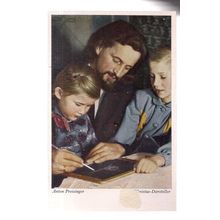 ANTON PREISINGER, PASSIONSSPIELE, ,GERMANY unused vintage postcard 1960's =