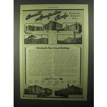 1922 Barrett Specification Roofs Ad - Cleveland School