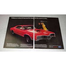 1970 Mercury Cyclone GT Car Ad - Password for Action