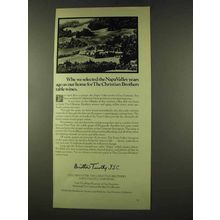 1973 Christian Brothers Wine Ad - Napa Valley