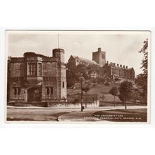 The University and Students Memorial Gate Bangor Postcard RP 25