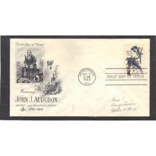 FDC Art Craft 1241 5c Jays (Cachet-Penciled/A) CV42033