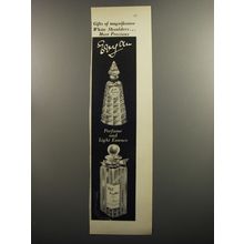 1952 Evyan White Shoulders and Most Precious Perfume Ad - Gifts of magnificence