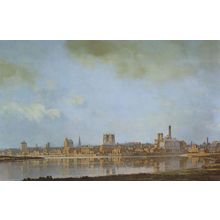 King Lynn From the West by Walter Dexter Painting Postcard