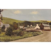 Llanrhystyd Village Welsh 1960s Postcard