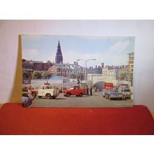 MERSEY TUNNEL ENTRANCE, LIVERPOOL. unused postcard =
