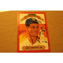 1989 donruss baseball diamondkings ken griffey jr. card#4