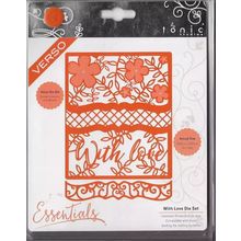Tonic Studios. With Love Die Set. Die Cutting Cardmaking Scrapbooking Crafts