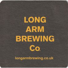 BEER MAT - LONG ARM BREWING CO - (LONDON) - (Cat No 001) - (2016)