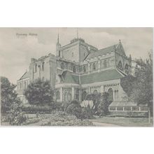 Romsey Abbey Hampshire Postcard (QHAM220)