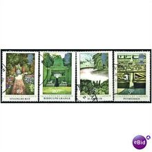 1983 Gardens Set SG1223-1226 Fine Used