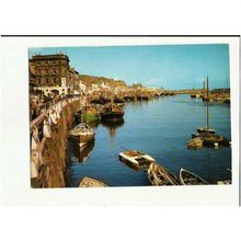 Yorkshire WHITBY Quay Postcard by J.Arthur Dixon (PYC/80214/X)