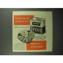 1945 Armour Treet Meat Ad - Meal-Ready