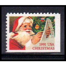 2582 29c Santa's List Fine MNH BPS LR W2173