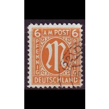 GERMANY Alliiert AmBri [1945] MiNr 0020 B ( O/used )