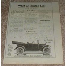 1913 REO the Fifth Car Ad, What Engine Did!!