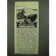 1925 Denver Chamber of Commerce Ad