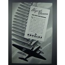 1940 Douglas Aircraft Ad - Wings of Commerce, Defense