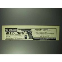 1953 Firearms International Ad - Star Model F Pistol