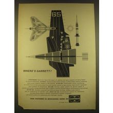 1963 Garrett Corporation Ad - Where's Garrett?