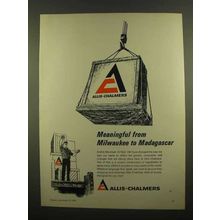 1965 Allis-Chalmers Company Ad - Milwaukee Madagascar